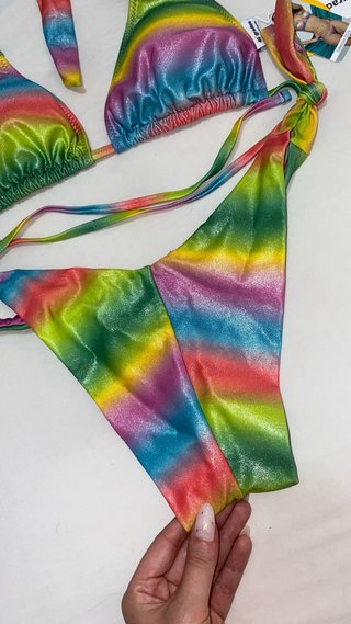 Bikini Arcoíris Brillante
