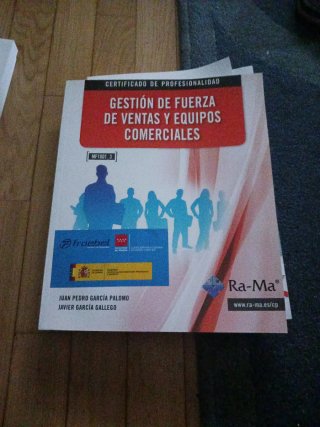 Libro"Gestion de fuerza de ventas y equipos comerc