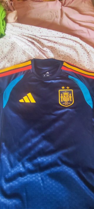 Camiseta España 2 estrellas logo Adidas Talla S