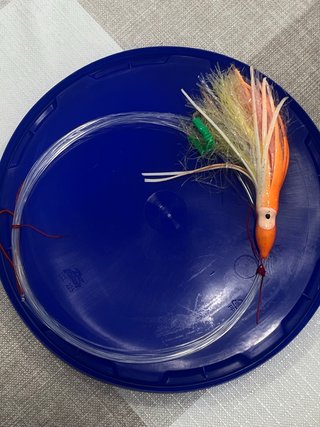 Pulpo artesanal para curricán de túnidos