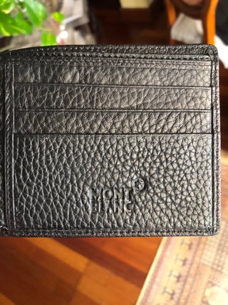 Cartera Montblanc Negra
