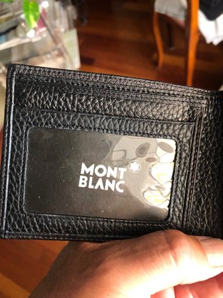 Cartera Montblanc Negra
