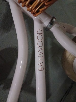 Bicicleta Banwood Rosa sin Pedales, usada muy poco