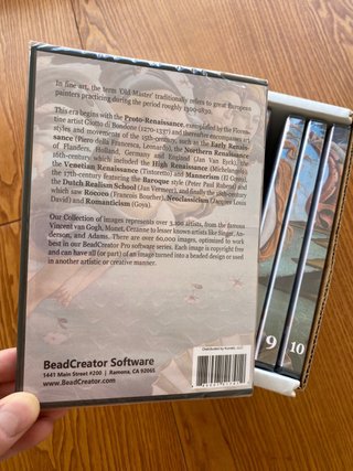 Colección 10 DVD Old Masters - BeadCreator (Nuevo)