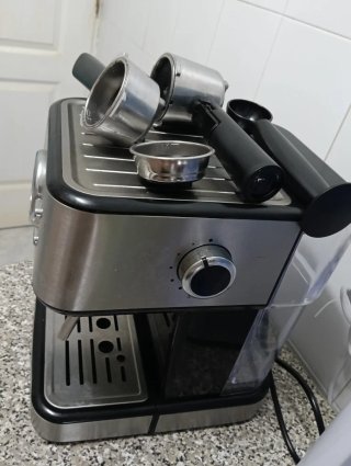 Cafetera Espresso Acero Inoxidable