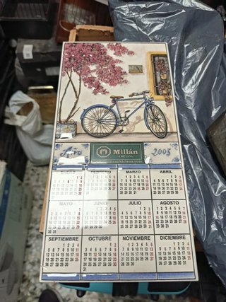 Azulejo Calendario 2005 Millán