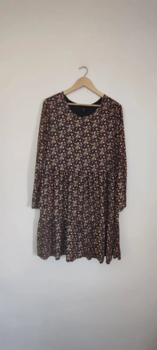 Vestido estampado floral talla 48