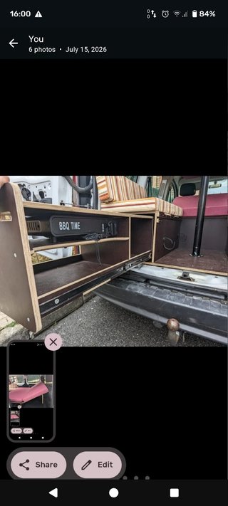 Mueble para furgo camper
