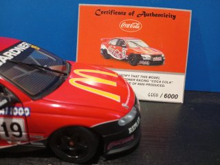 Coche Nascar Coca Cola McDonald's 1:18