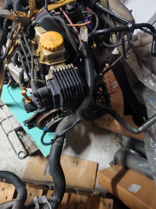 Motor completo C14SE con cableado y centralita