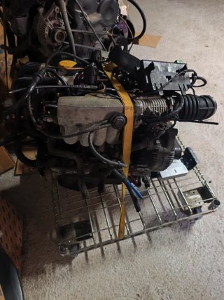 Motor completo C14SE con cableado y centralita