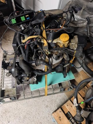 Motor completo C14SE con cableado y centralita
