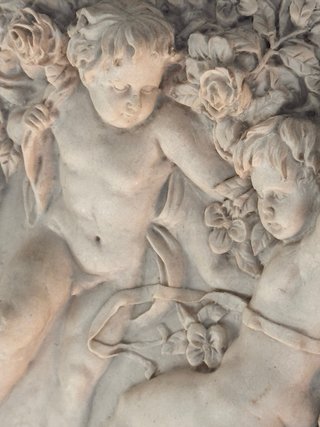Espejo Trumeau Francés Antiguo XIX firmado