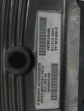 Centralita suspensión citroen 121424 c6 exclusive