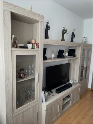 Mueble de salón modular como nuevo