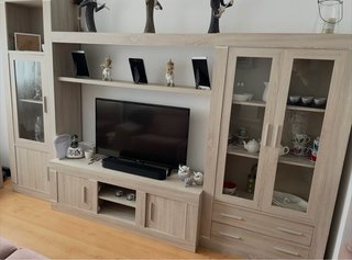 Mueble de salón modular como nuevo