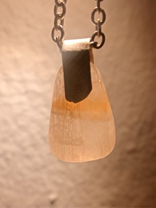 Collar fantasía plata pura 999