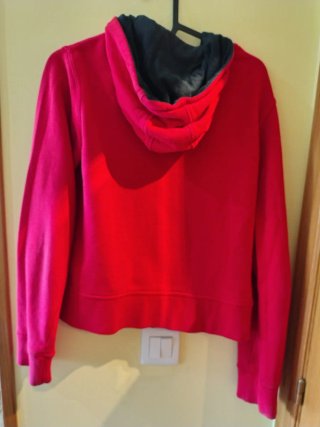 Sudadera Converse All Star Roja Talla M