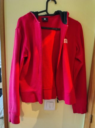 Sudadera Converse All Star Roja Talla M