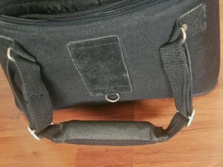 Bolso de viaje negro NO NEGOCIABLE