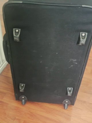 Bolso de viaje negro NO NEGOCIABLE