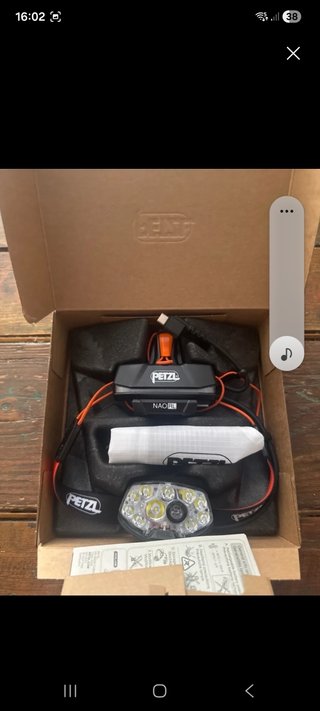 Petzl NAO RL 1500 Lúmenes Linterna Frontal