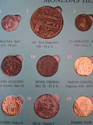 Colección Monedas Históricas Comunidad Valenciana