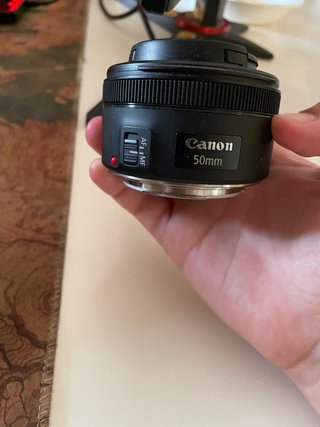 Canon EF 50mm f/1.8 STM Lente