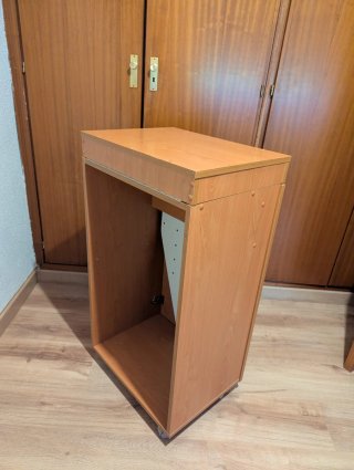 Mueble tabla de planchar con cajón