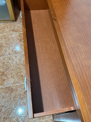 Cómoda de madera 4 cajones