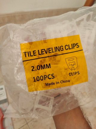 Kit Nivelación Azulejos 400 Clips 2.0mm y Herramie