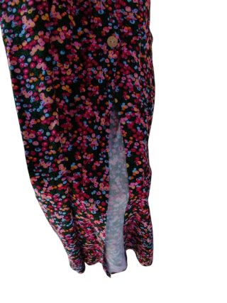 Vestido largo tirantes estampado