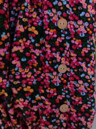 Vestido largo tirantes estampado