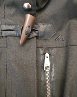 Parka Decathlon 3 en 1 Negra