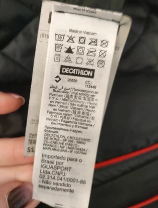Parka Decathlon 3 en 1 Negra