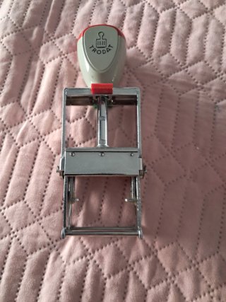 Sello Automático Metálico Trodat Vintage