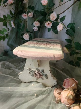 Taburete decorativo Shabby Chic