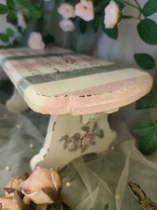 Taburete decorativo Shabby Chic