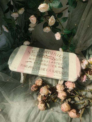Taburete decorativo Shabby Chic
