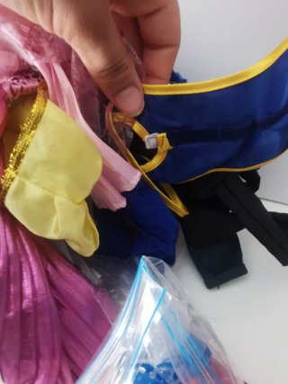 Borsa di vestiti Barbie e Disney