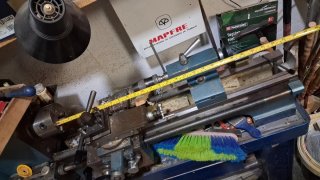 Torno Paralelo 370W Madera y Metal