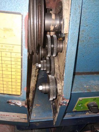 Torno Paralelo 370W Madera y Metal