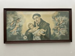 Cuadro San Antonio con Niño Jesús