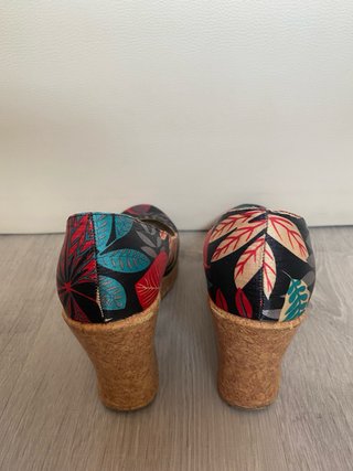Zapatos Sapatilha Talla 39 Estampado Hojas