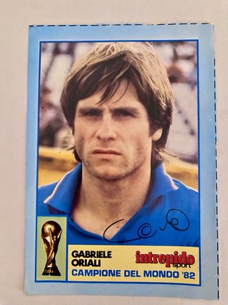 Maxi figurine Intrepido Mondiali 1982