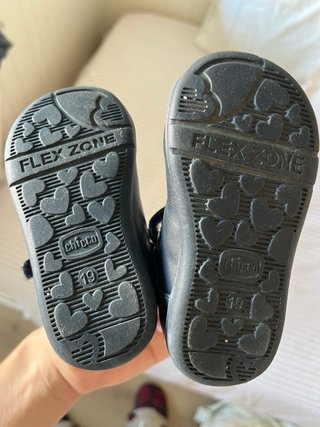 Zapatos bebé niña azul marino lazo