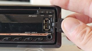 Radio CD JVC KD-G351 WMA MP3 USB AUX