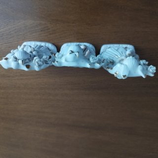 3 Figuras Porcelana Vintage Sri Lanka