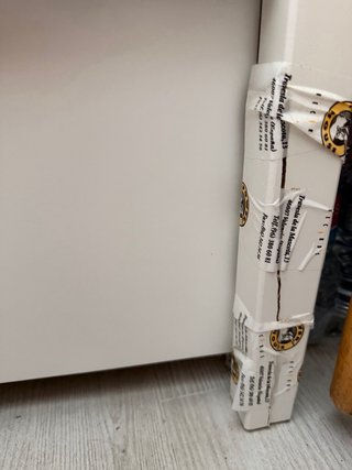 Cama Extraíble Ikea Blanca con dos colchones.