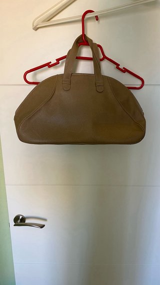 Bolso Pierre Cardin Cuero Vintage Marrón
